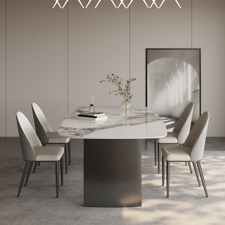 Rectangular Dining Table Set 1/4/5/6 Pcs Modern Dinette Set for Kitchen