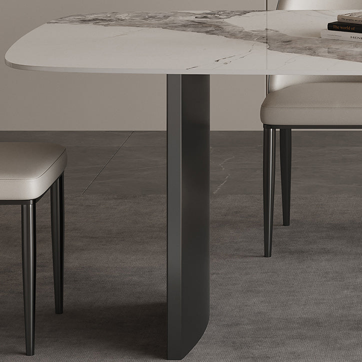 Rectangular Dining Table Set 1/4/5/6 Pcs Modern Dinette Set for Kitchen