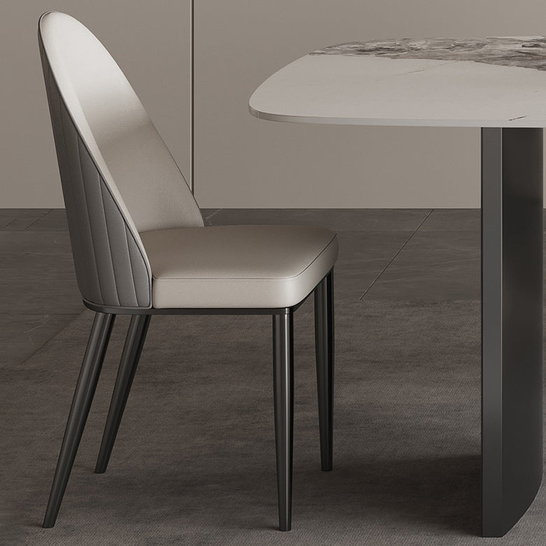 Rectangular Dining Table Set 1/4/5/6 Pcs Modern Dinette Set for Kitchen