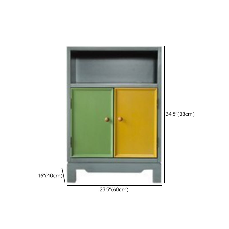 Coastal Storage Chest Solid Wood Storage Chest Dresser , 15.6 Inch Width