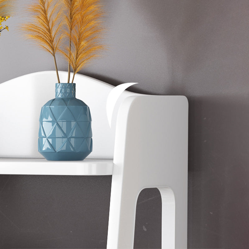 Modern Open Back Standard Bookshelf Wooden Bookcase with Drawers