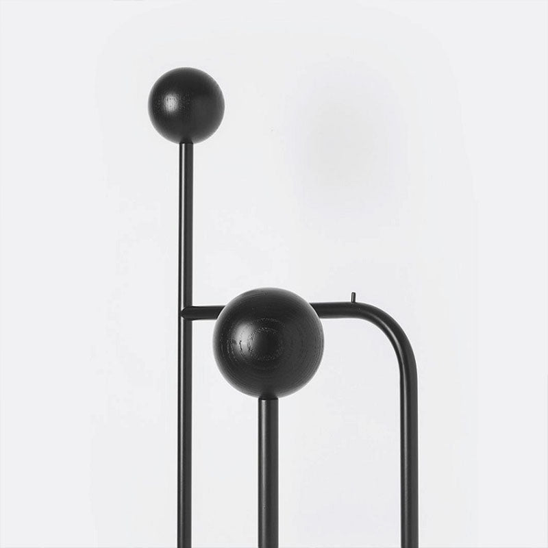 Industrial Style Hall Stand Metal Free Standing Hall Stand for Living Room