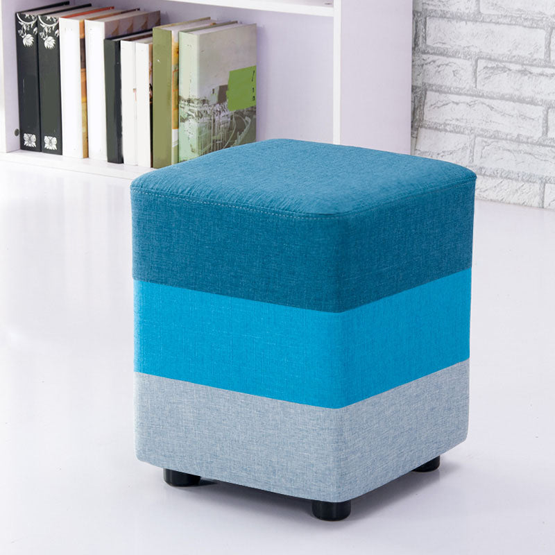 Fabric Standard Stool Contemporary Simple Upholstered Ottoman