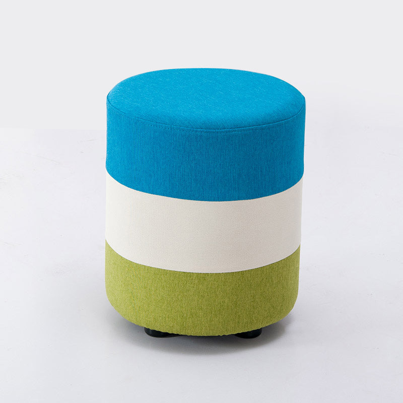 Fabric Standard Stool Contemporary Simple Upholstered Ottoman