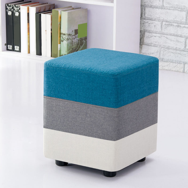 Fabric Standard Stool Contemporary Simple Upholstered Ottoman