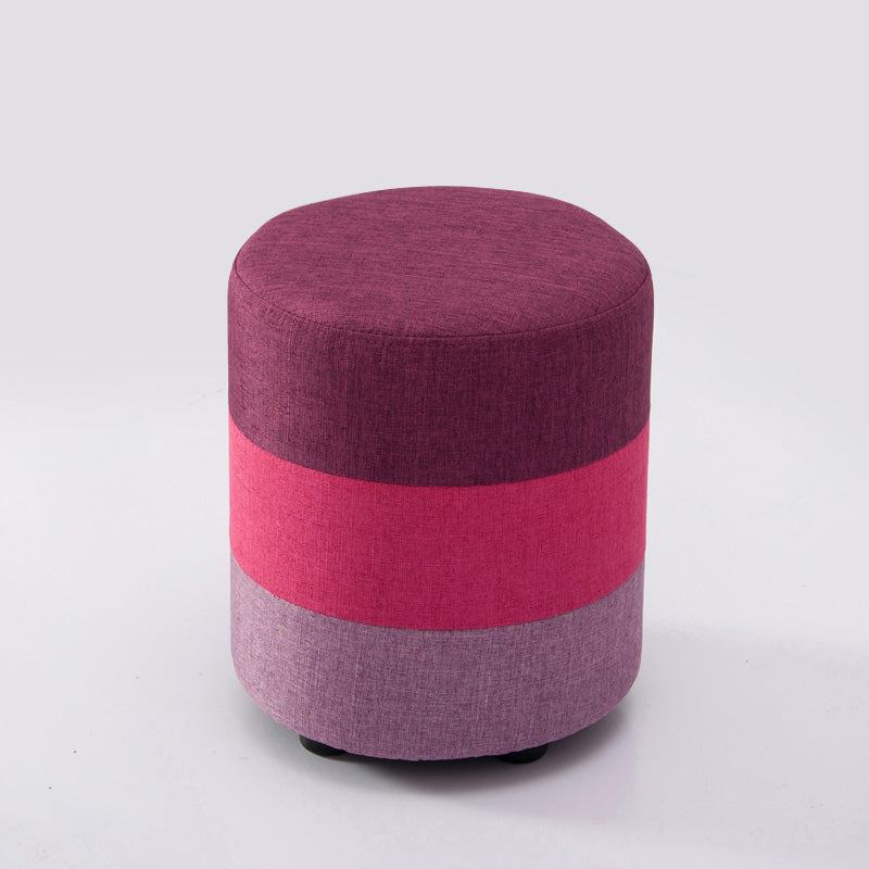 Fabric Standard Stool Contemporary Simple Upholstered Ottoman