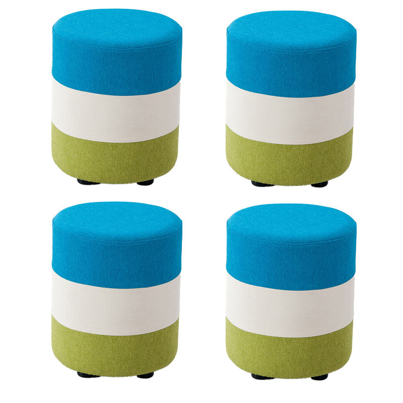 Fabric Standard Stool Contemporary Simple Upholstered Ottoman
