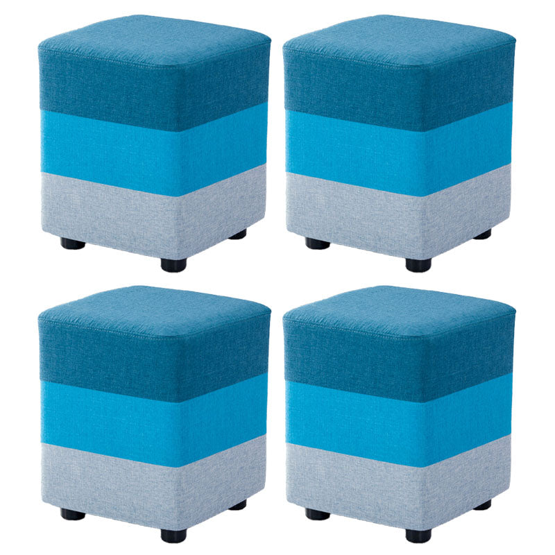 Fabric Standard Stool Contemporary Simple Upholstered Ottoman
