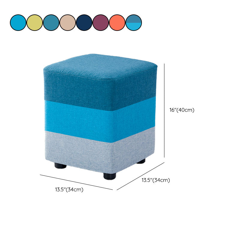 Fabric Standard Stool Contemporary Simple Upholstered Ottoman