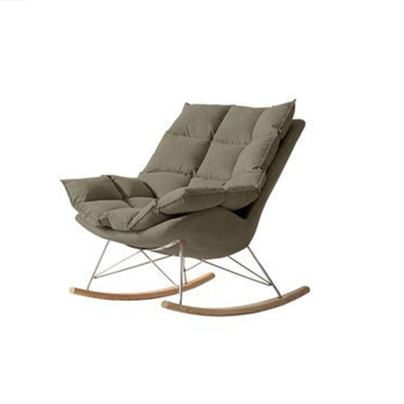 Modern Style Indoor Rocking Chair Lazy Sofa Rocking Chair for Living Room