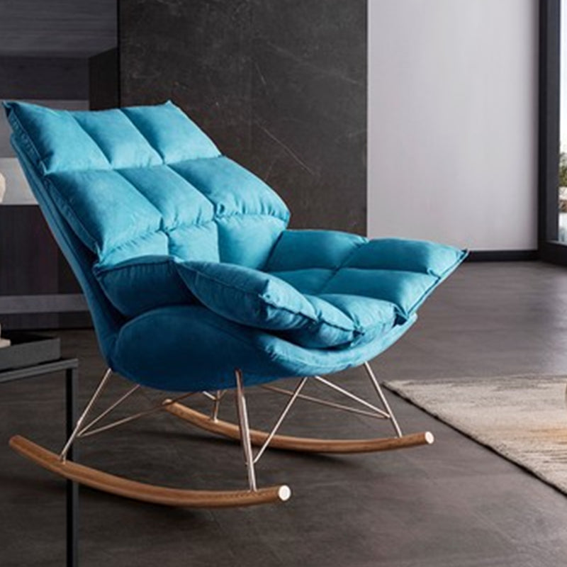 Modern Style Indoor Rocking Chair Lazy Sofa Rocking Chair for Living Room