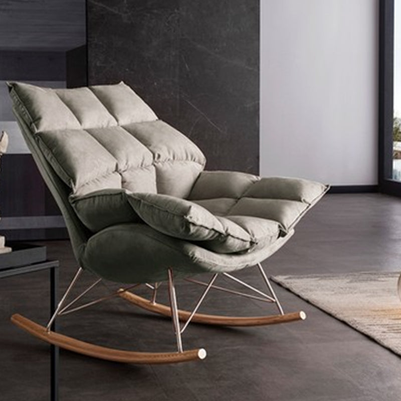 Modern Style Indoor Rocking Chair Lazy Sofa Rocking Chair for Living Room