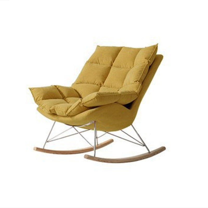 Modern Style Indoor Rocking Chair Lazy Sofa Rocking Chair for Living Room