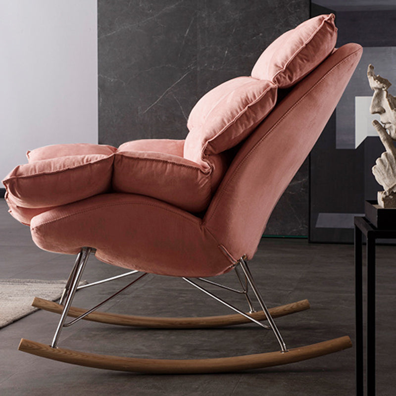 Modern Style Indoor Rocking Chair Lazy Sofa Rocking Chair for Living Room