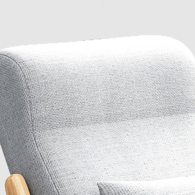 Modern Style Leisure Lounge Rocking Chair in Wooden Lazy Chair