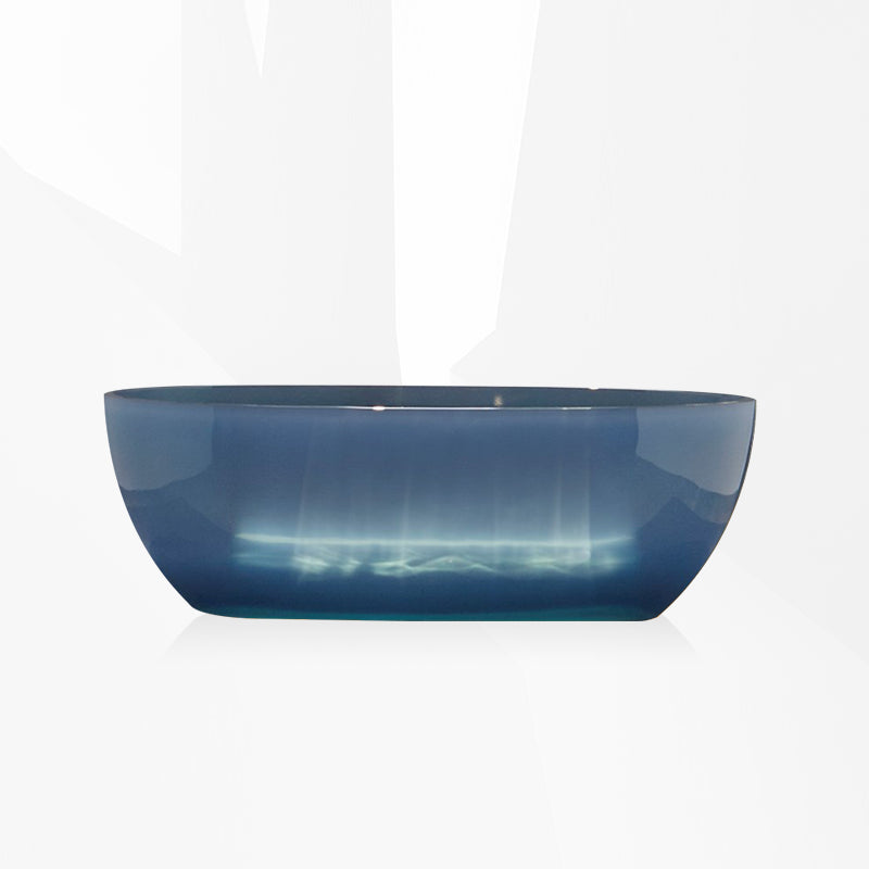 Soaking Back to Wall Bathtub Antique Finish Freestanding Bath Tub