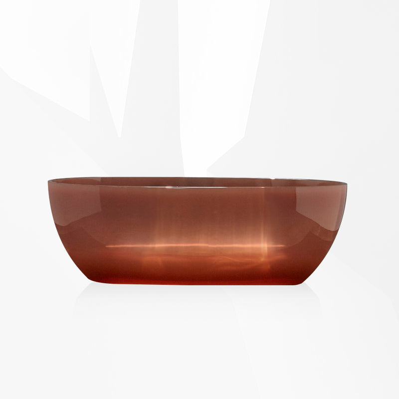 Soaking Back to Wall Bathtub Antique Finish Freestanding Bath Tub