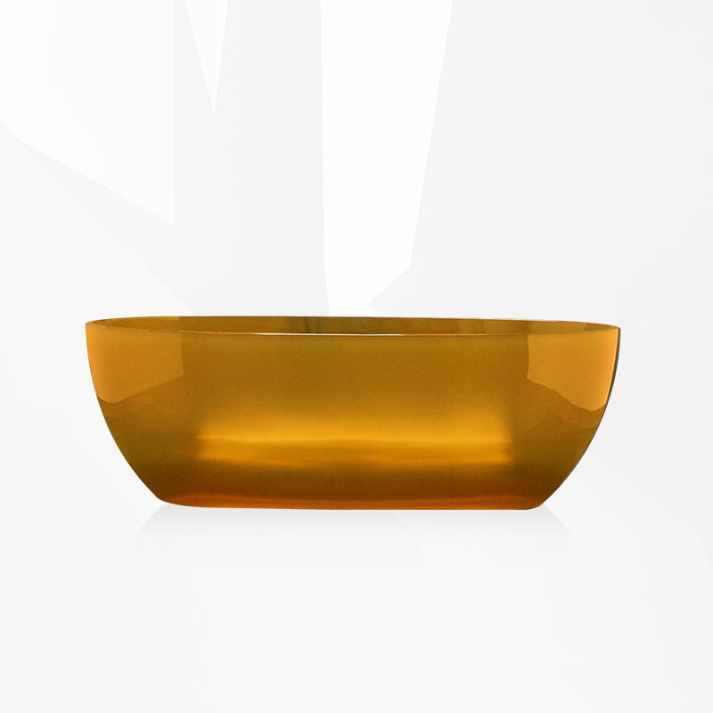 Soaking Back to Wall Bathtub Antique Finish Freestanding Bath Tub