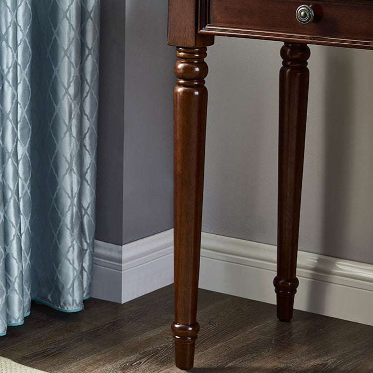 Bedroom Vanity Makeup Dressing Table Stool Set Wooden Vanity Set