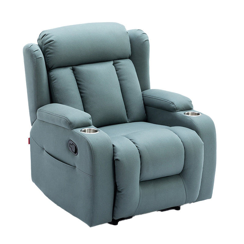 Modern Faux Leather Club Chair Recliner Massage Home Theater Recliner