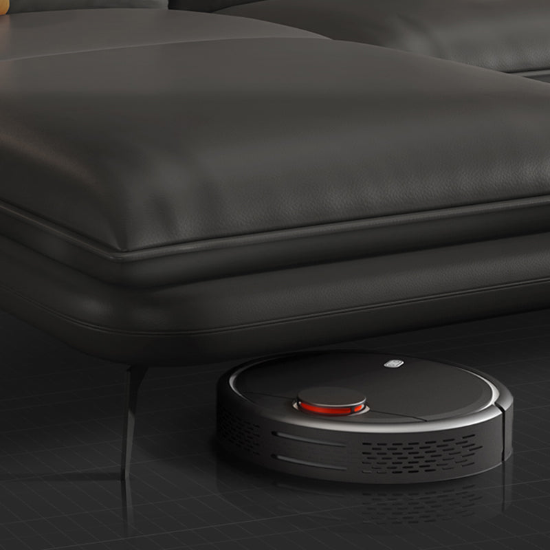 Nordic Style Sectional Sofa Flared Arm Cushion Back Sectional Sofa