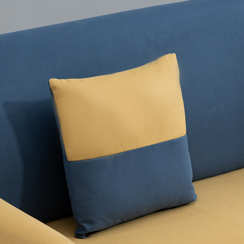 Stain Resistant Standard Sofa Pillows Included Settee with Legs