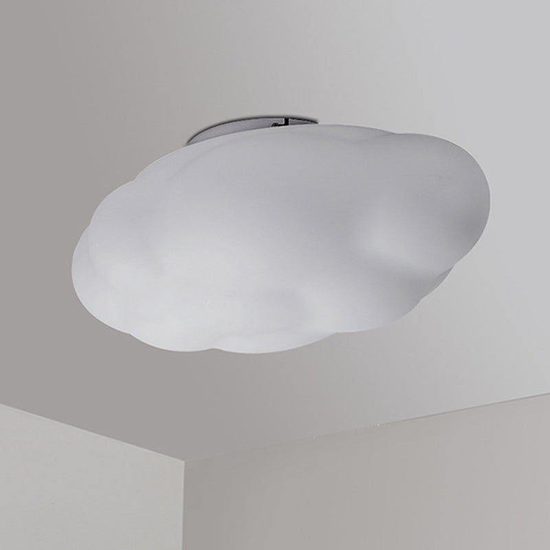 LED White Ceiling Light Modernism Flush Mount Lighting for Restaurant Foyer