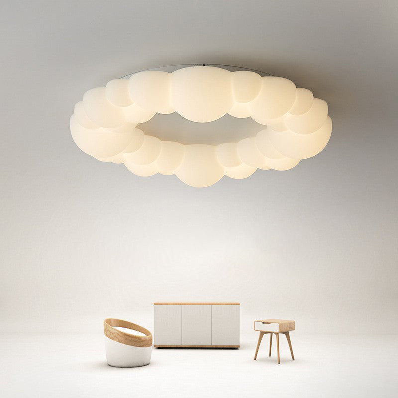White LED Ceiling Light Modernism Flush Mount Lighting for Foyer Kitchen