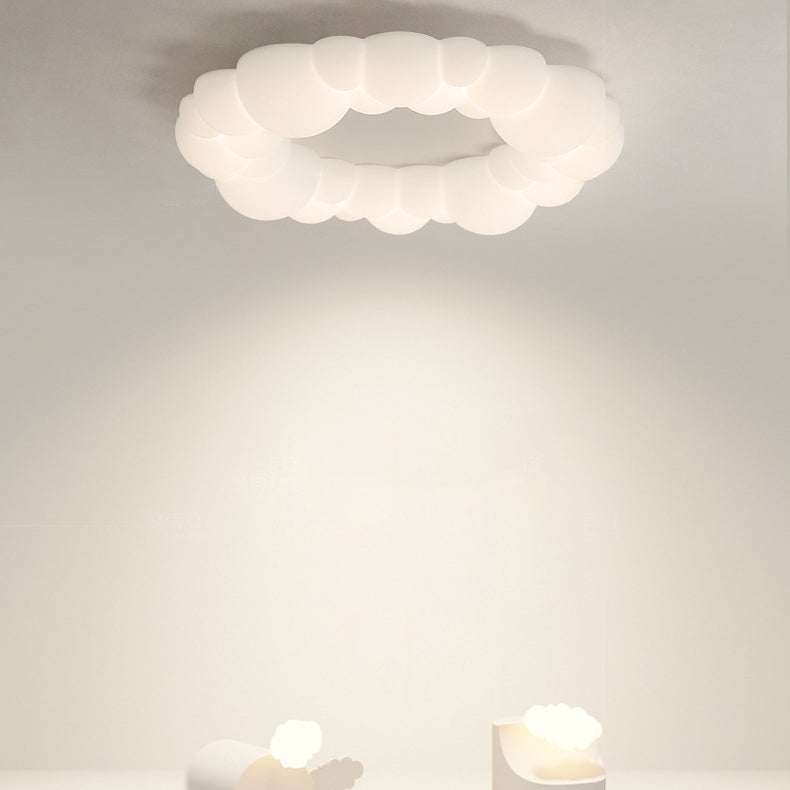 White LED Ceiling Light Modernism Flush Mount Lighting for Foyer Kitchen