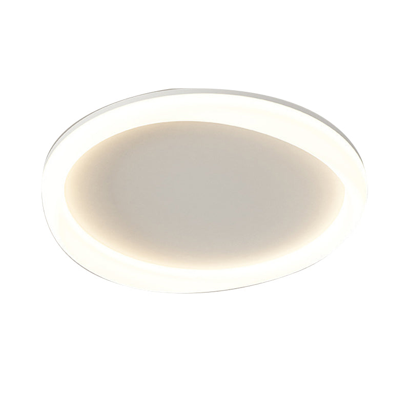 Modern Ceiling Light White LED Flush Mount Lighting for Bedroom