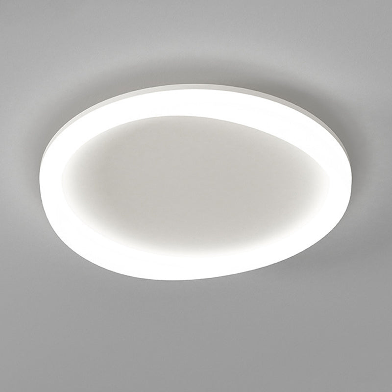Modern Ceiling Light White LED Flush Mount Lighting for Bedroom