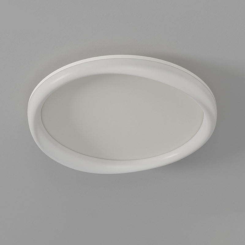 Modern Ceiling Light White LED Flush Mount Lighting for Bedroom