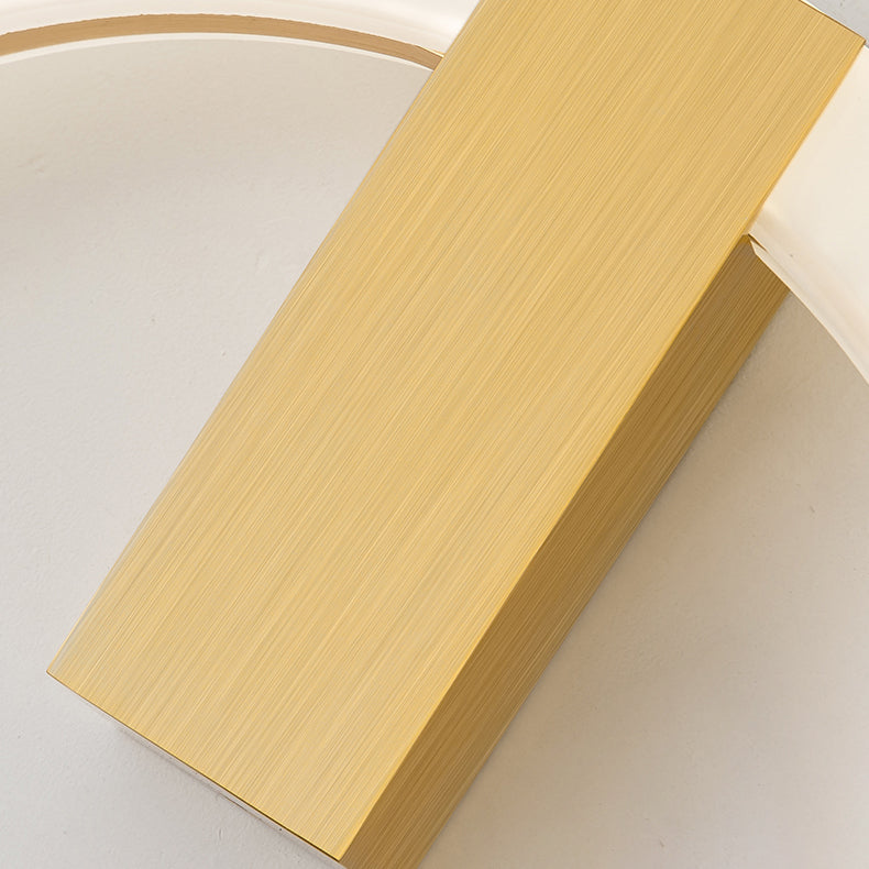 Modernism Circle LED Flush Mount Metal Ceiling Light Fixture for Hallway
