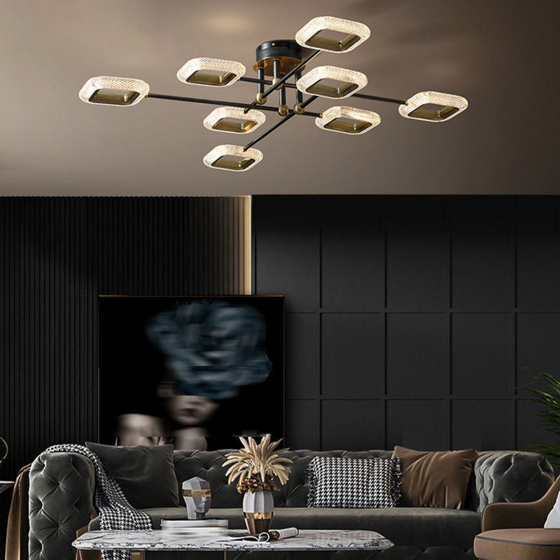 Modern Ceiling Lamp Minimalist LED Flush Mount Light Fixture for Bedroom