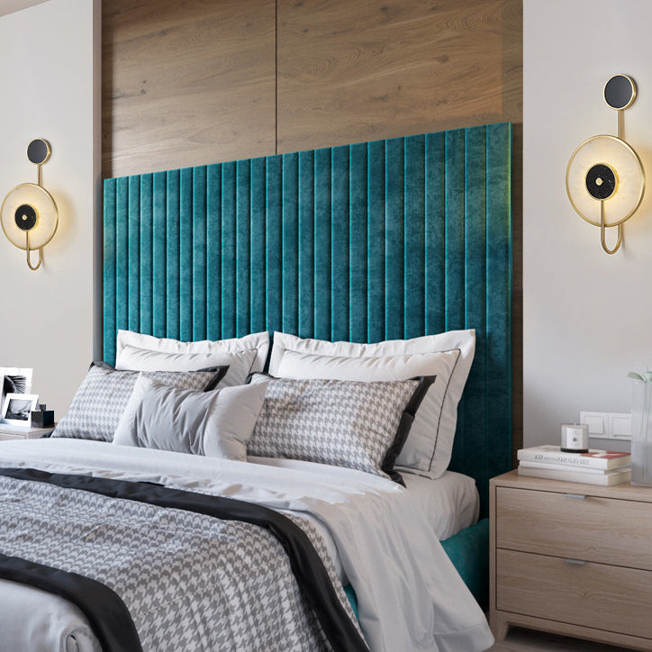 Single Modern Golden Wall Mounted Sconce Unique Wall Light for Bedroom