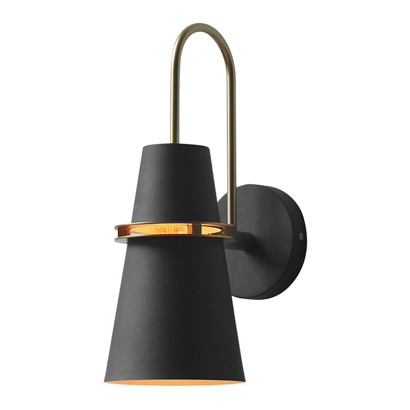 Metal Cone Shape Vanity Light Modern Style 1 Light Vanity Light Fixture