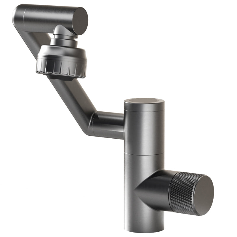 Adjustable Basin Lavatory Faucet Knob Handle Modern Bathroom Faucet