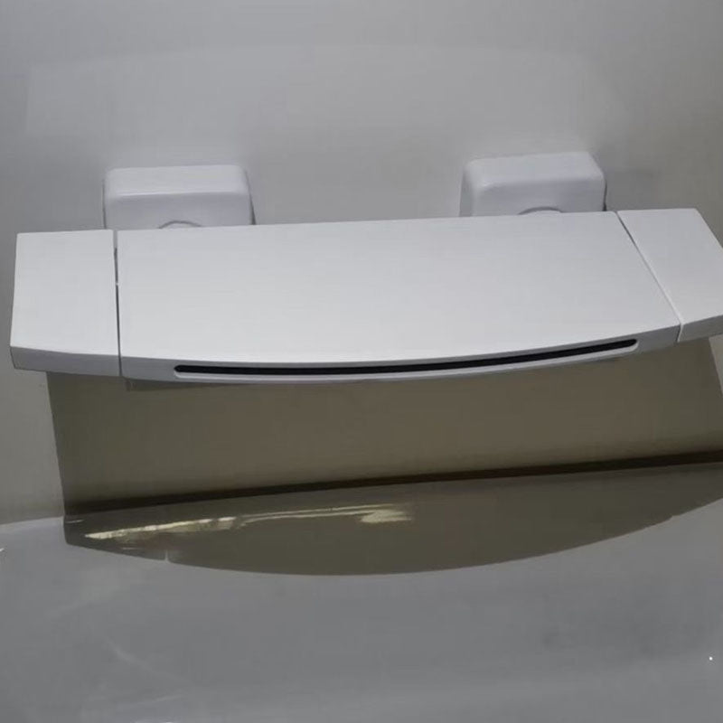 Wall Mounted Metal Tub Filler Double Handles Waterfall Faucet