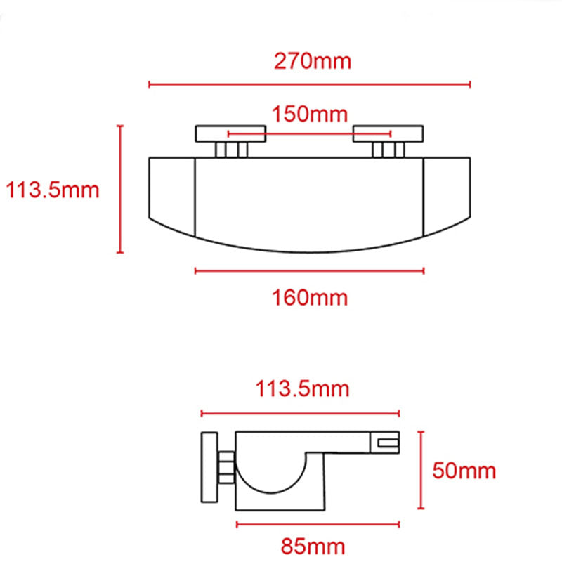 Wall Mounted Metal Tub Filler Double Handles Waterfall Faucet