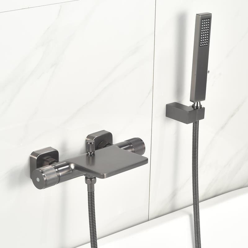 Contemporary Fixed Bathtub Faucet Wall Mounted Waterfall Tub Filler