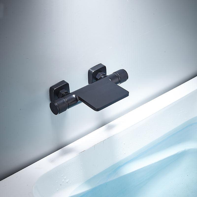 Contemporary Fixed Bathtub Faucet Wall Mounted Waterfall Tub Filler