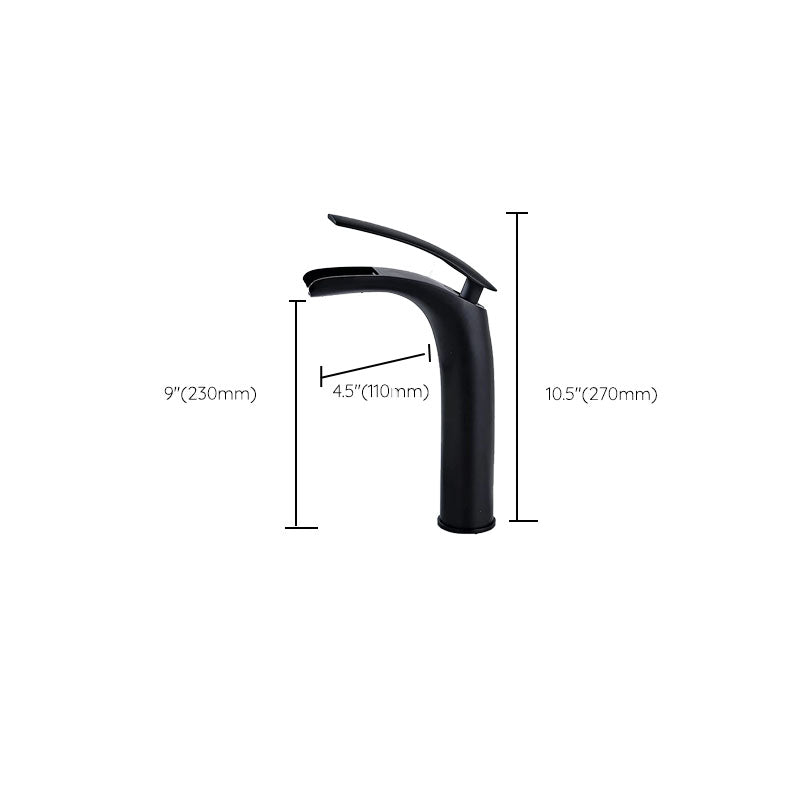 Contemporary Fixed Bathtub Faucet Wall Mounted Waterfall Tub Filler