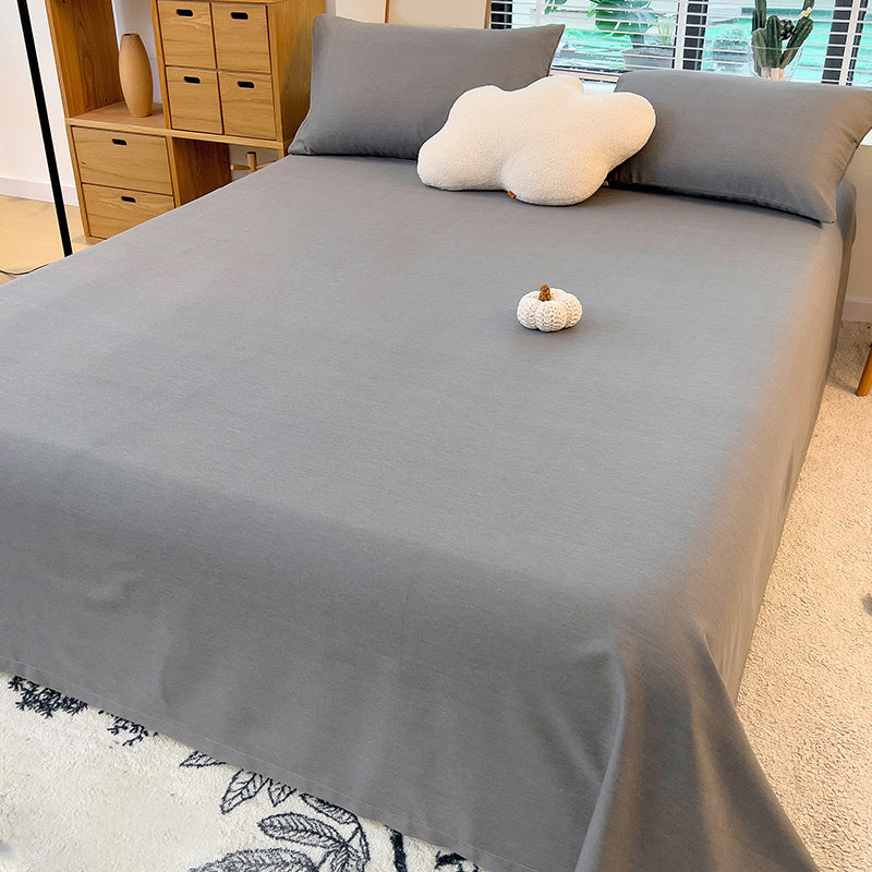 100 Cotton Bed Sheet Set Soft & Smooth Fade Resistant Bed Sheet Set
