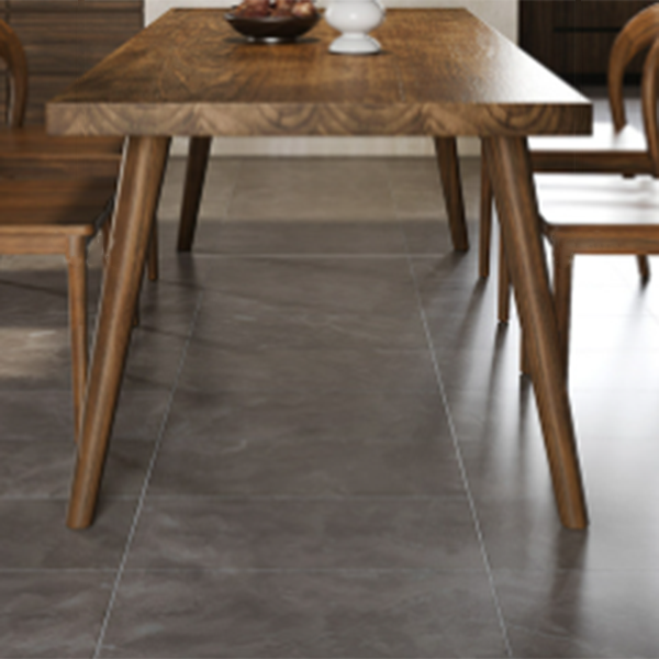 Simplicity Style Dinette Table Solid Wood Rectangle Dining Room Table in Brown