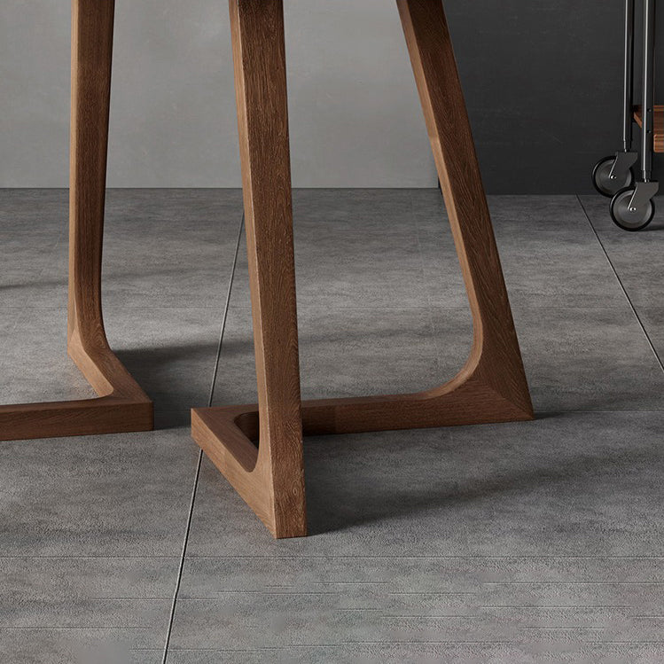Kitchen Dinner Table Dining Room Round Wood Top Dining Table