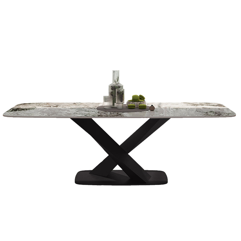 Nordic Dining Room Set 1/4/5 Pcs Stone Dining Set for Home Use