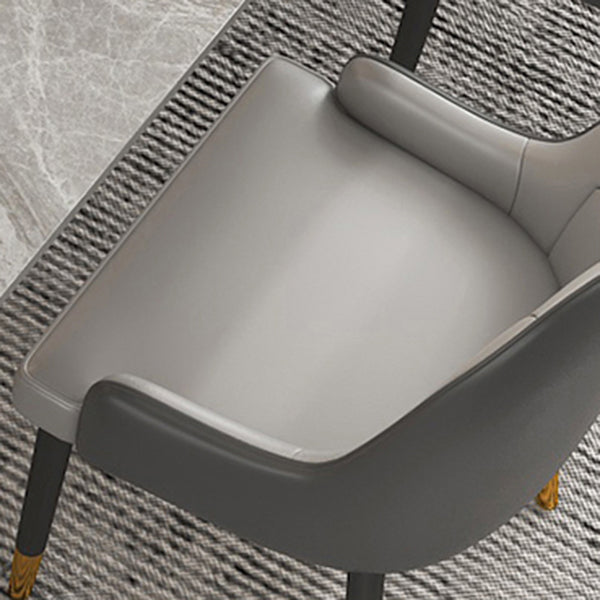 Modern Stone Rectangle Dining Table 1/5/7 Pieces Dining Set for Dining Room