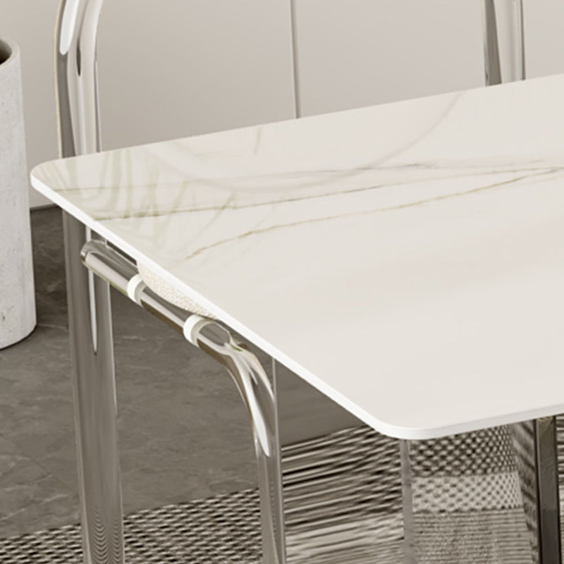 Modern Stone Dining Table 1/2/5/7 Pieces Dining Set for Dining Room