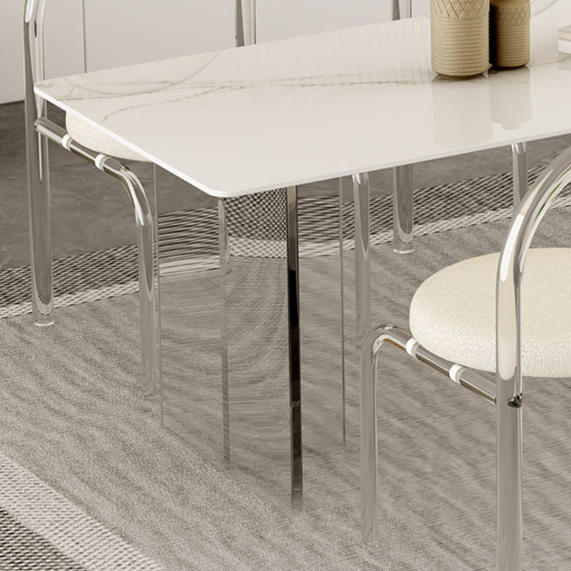 Modern Stone Dining Table 1/2/5/7 Pieces Dining Set for Dining Room