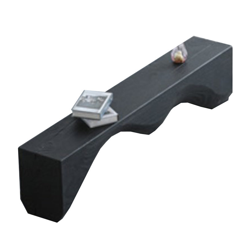 Industrial Solid Wood Furniture 1/5 Pcs Black Dining Room Table Set